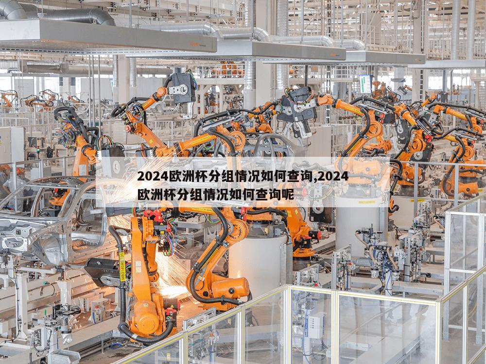 2024欧洲杯分组情况如何查询,2024欧洲杯分组情况如何查询呢